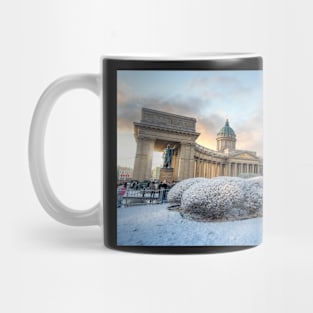 Kazan Cathedral in Saint Petersburg, Russia Mug